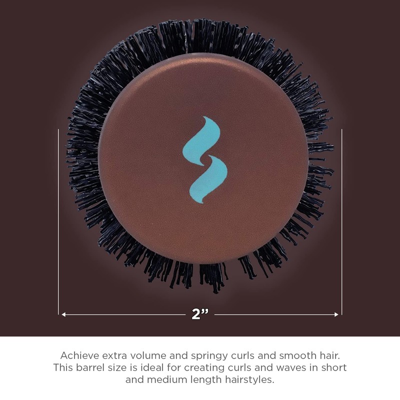 Spornette Ion Fusion 2 inch Round Brush With Thermal Ceramic