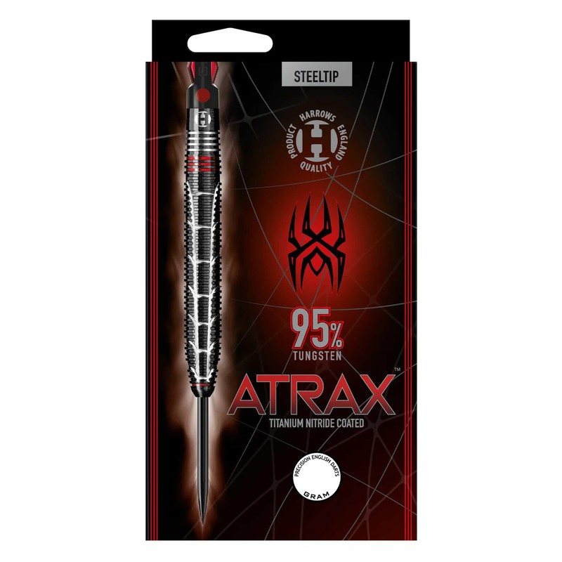 Atrax 95% Tungsten Darts | Steel Tip Darts set| 21g,