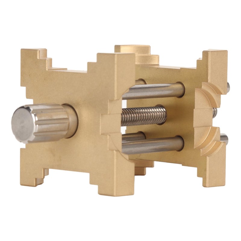 Watch Movement Holder Fixed Base Adjustable 4 Sided Watchmaker Clamp