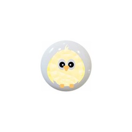 Chick Yellow Baby Chicken - GF Images - DECORATIVE Glossy CERAMIC Cupboard Cabinet PULLS Dresser Drawer KNOBS