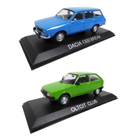 - LBA34 Set of 2 Miniature Cars from Eastern Europe and the USSR: Dacia 1300 Break + OLTCIT Club (Citroën Axel)