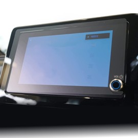 Media Cover Market Toyota Noah Voxy 90 Series (8 inch) LCD Protective Film Anti-Fingerprint Clear Gloss