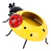 5.4cm Diameter Flower Pot Decor Ladybug Shaped Smoothing Surfaces Iron