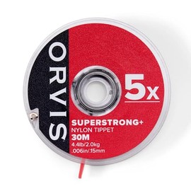 Orvis Super Strong Plus Tippet Fishing Line - High Strength, Abrasion Resistant, Ideal for Freshwater or Saltwater Angling, 30M - 50 LB