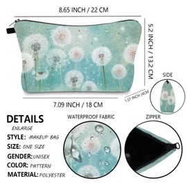 FAVORTALK Small Polyester Cosmetic Case - Accessories Pouch for Handbag - Compact Camera Case - Small Travel Bag - Multi Use - B1259
