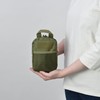 Takagi Kanuchi Outdoor Gear Pouch, Khaki, Accessory Case, 3 Levels,