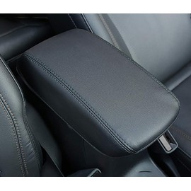 Leegi AAGIILEEYO Jeep Armrest Box Cover,1pc Black with Black Center Console Cover Fit for 2017 2018 2019 Jeep Cherokee