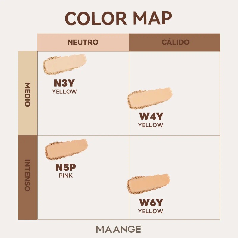 Polvo Compacto De Fijador Matte Maquillaje Hipoalergenico