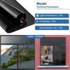 One Way Privacy Window Film,Premium PET Material,Daytime Reflective Heat Control