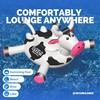 SWIMLINE ORIGINAL 90268 Giant Inflatable LOL Cow Pool Float |