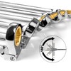 DURATECH 8 * 9 mm Extra Long Anti-Slip Flex-Head Ratcheting