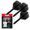 TARGET K-FLEX SHAPE/NO6 FLIGHT (26MM INTERMEDIATE, Black)