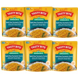 Tasty Bite Organic Jodhpur Lentils, 10 Ounce, Pack of 6, Ready to Eat, Microwavable Entree, Vegan ( 6 Count )