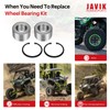 2 Pcs Wheel Bearing Kit Rear for Kawasaki Teryx KRX