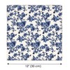 Kebocis - Pañuelo cuadrado con bolsillo floral para hombre, Blanco