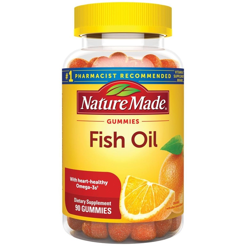 Fish Oil Gummies, 90 Softgels, with Heart-Healthy Omega 3s 57