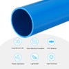 QUARKZMAN PVC Pipe Rigid Round Tube 45.2mm ID 50mm OD