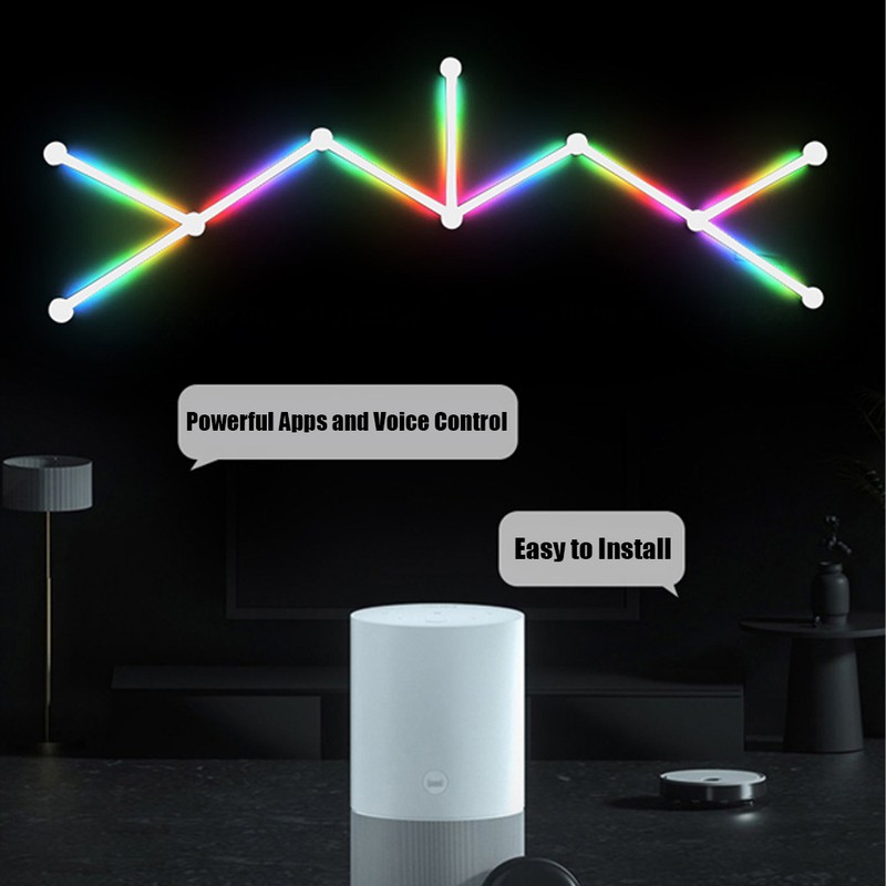 WIFI LED Smart Wall Lamp APP Control Light Bar DIY