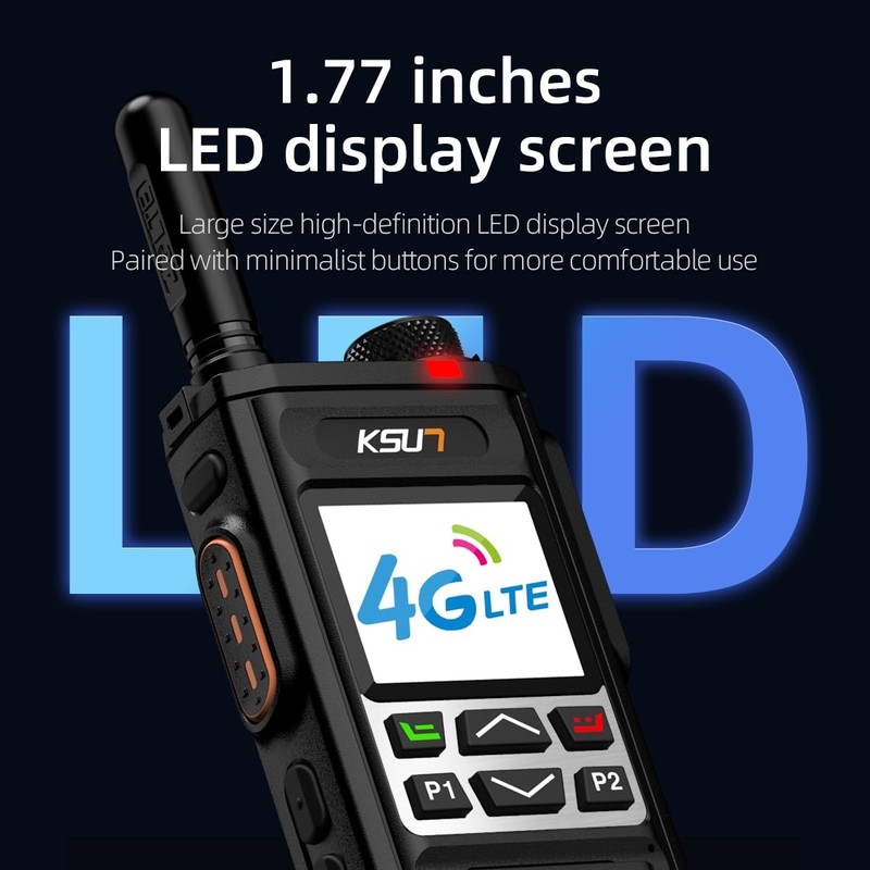 KSUN ZL35 4G Network Radio WiFi Walkie Talkie Long Range