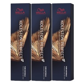 Wella Koleston Perfect ME+ 9/96 Light Blonde Cendré Violet 60 ml Pack of 3