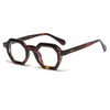 JOVAKIT Retro Octagon Frame Glasses for Women Men Vintage Polygon