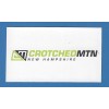 SKI CROTCHED MOUNTAIN NEW HAMPSHIRE SKI SNOWBOARD RESORT AREA STICKER DECAL