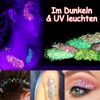 DealKits 12 Colours Festival Glitter Set for Face/Body, Carnival/Party