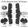 Hapleby 4PCS Premium Bike Brake Pads, Professional Mountain Bicycle V-Brake