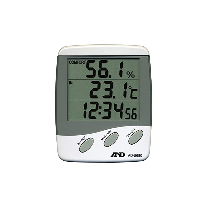 A&D 外部センサー付き温湿度計 AD-5680