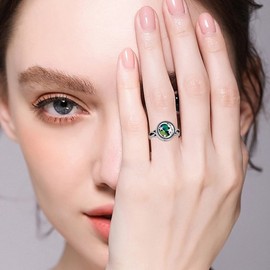 Moon and Star Urn Ring for Ashes 925 Sterling Silver Abalone Shell Memorial Keepsake Rings Cremation Jewellery Gift for Women Men Mother, Sterling Silver