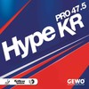GEWO Rubber Hype KR Pro 47.5, red, 1.9 mm