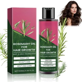Organic Rosemary Oil for Hair growth, Rosemary essential Oil, Rosemary hair serum, Growth Slows Loss, Restores Volume&Rid Of Itchy and Scalp, For Men Women Organic Hair Growth