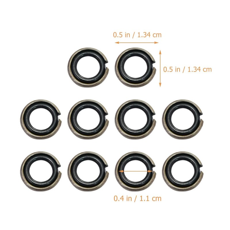 DOITOOL Wrench Ring, Impact Wrench, O-Ring, Retention Set, 12 Set,