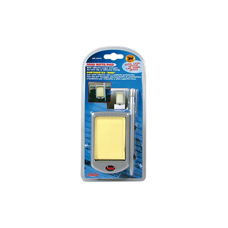 Lampa 65475 Mini Notizblock, 50x70 mm, inkl. Kugelschreiber