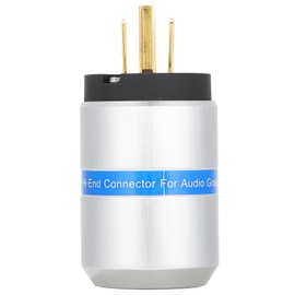 Monosaudio M106G Audio Power Connector Pure Copper Power Plug for Professional Audio Visual Appliances 100‑