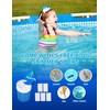 MUWOOB Above Ground Pool Skimmer - Wall Mount & Floating