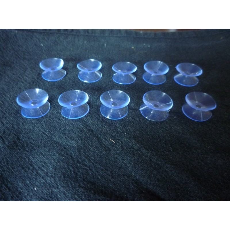 GiftWrap Etc. Small Double Sided Suction Cups - 20 mm,
