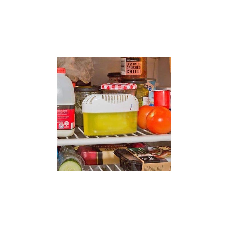 Lakeland Lemon Scented Fridge Odour Absorber - Lasts up to