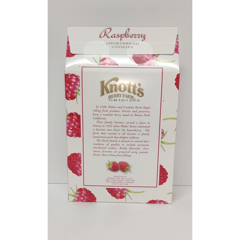 Knott's Berry Farm Shortbread Cookies (Raspberry, 16 oz)