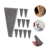 Mipcase 10Pcs Carbon Steel Axe Wedge Sturdy Fixing Tool for