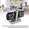 Retro Digital Flip Down Clock Battery Powered Flip Desk Clock