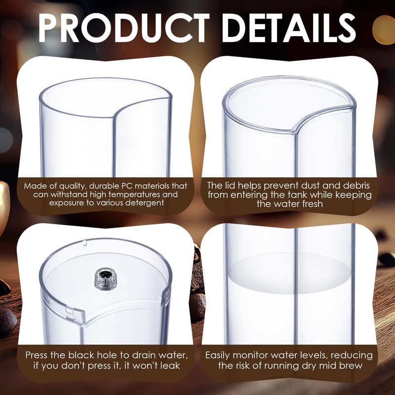 Feekoon Water Tank Reservoir & Lid Cover Replacement Compatible with