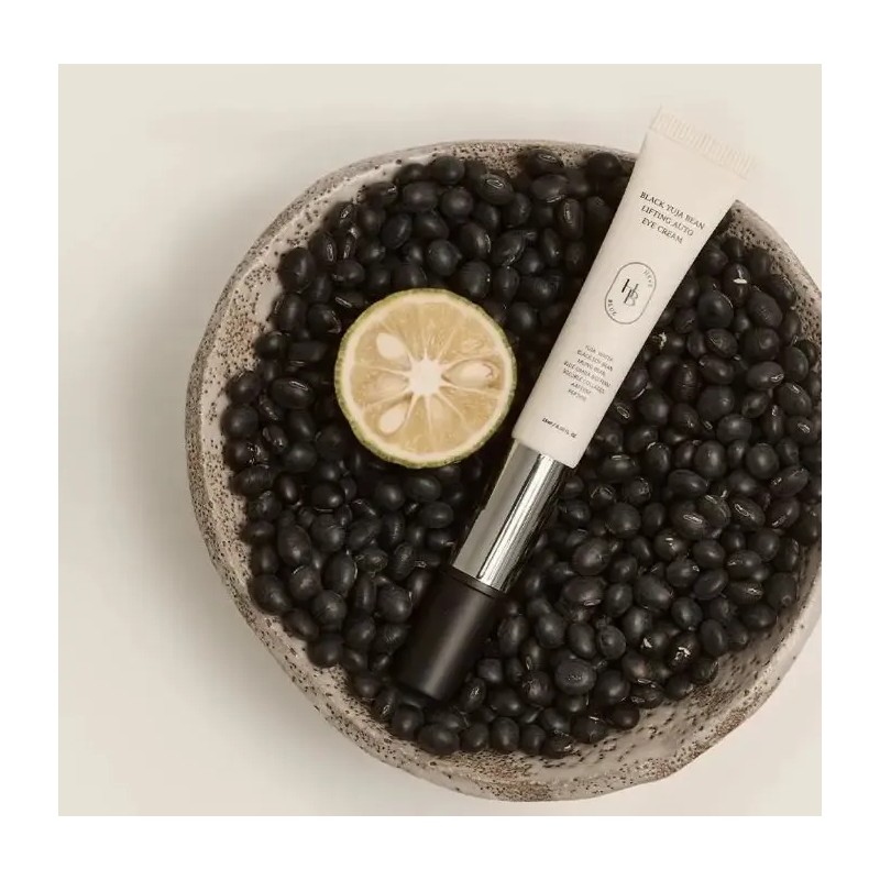 Heveblue Crema Para Ojos Lifting Nocturna Mixta Antiarrugas Black Yuja