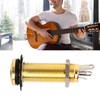 1/4 Inch 6.35 mm Brass Mono Guitar Bass Barrel Jack