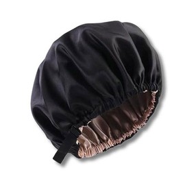 Waterproof Sauna Cap Circumference Adjustment Band Silk Shower Hair Band - Red / 방수 사우나캡 둘레 조절 밴드 실크 샤워 헤어밴드 - 레드