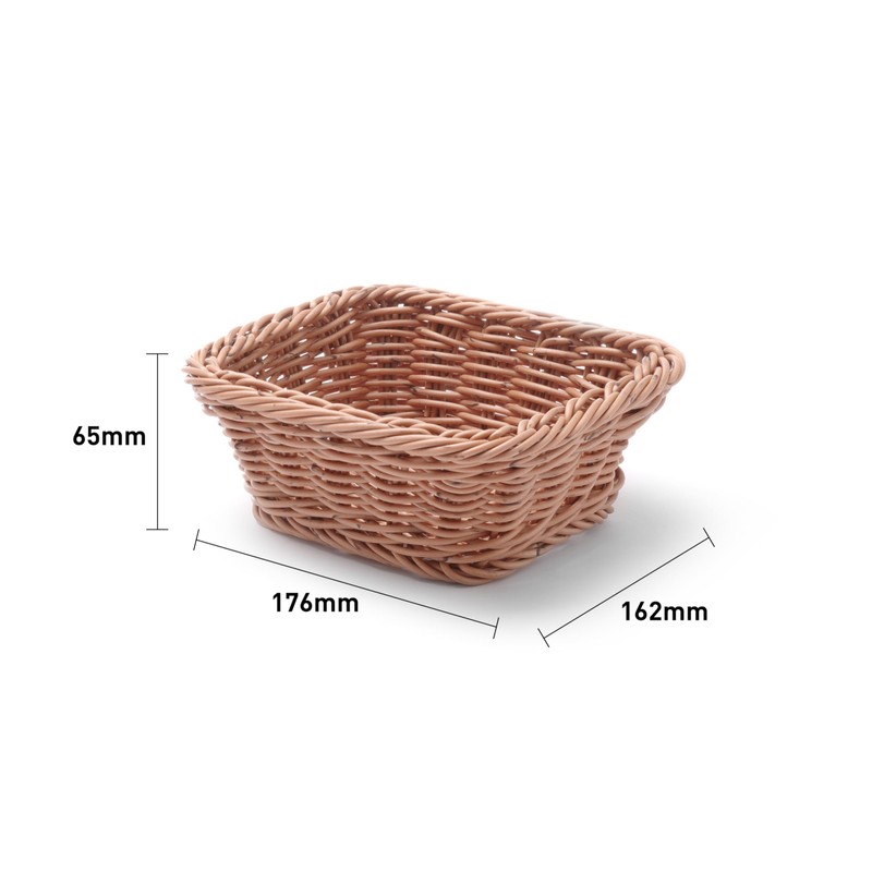 HENDI Bread Basket, Bread Basket, Baskets, Reinforced by a Steel