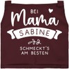 SpecialMe® Cooking Apron Women's Kitchen Apron with Saying "Bei Mama