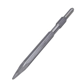 Cincel de Punta de Vástago Largo Pico Eléctrico Hexagonal Broca de Cincel de Acero Cromado Cincel de Raspado de Vástago Hexagonal Cincel Hexagonal Azulejo Cincel de Eliminación