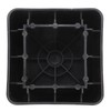 4PCS Durable Stackable Bed Risers Black Square MoisturE proof Insect