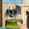 SeeVision 4G Solar Powered Wireless Outdoor Security Camera, Rechargeable, Waterproof,
